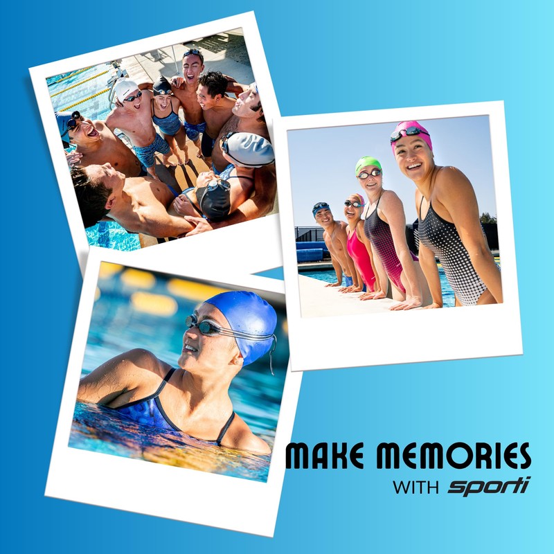 Sporti Solid Neon Silicone Swim Cap - Neon Pink