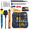 MOGAOPI Soldering Iron Kit, 80W LCD Adjustable Temperature 180-500°C Welding
