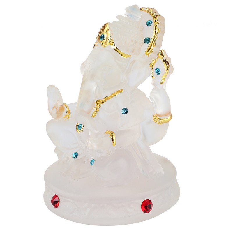 Southeast Asia Transparent Elephant God Ornaments Handicraft Decoration Daily Ornament