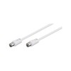 Wentronic 11511-GB Coaxial Cable, Coaxial Plug to Coaxial Jack AK