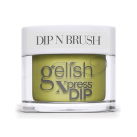 Gelish Summer Collection Up In The Air - Flying Out Loud, Dirty Lime Creme Dip Nail Color, Summer Dip Powder Collection, Dip Powder Nail Color, Long-Lasting Dip, 1.5 oz.