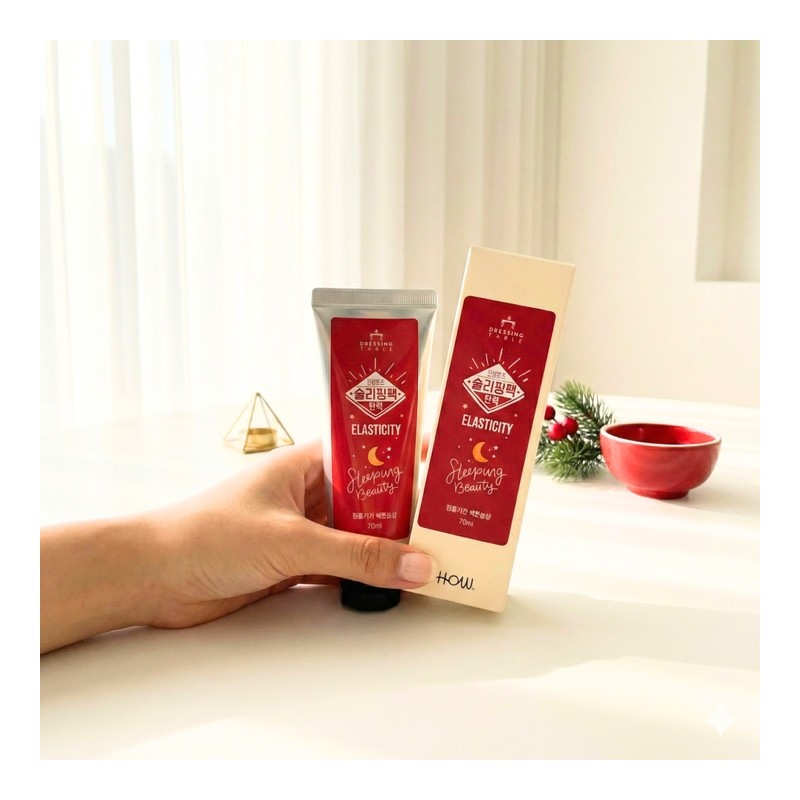 Ginseng Rose Elastic Sleeping Pack (70ml) No annoying mask pack