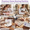 Portable Mini Sewing Machine for Beginners, 14 Stitches & Extension