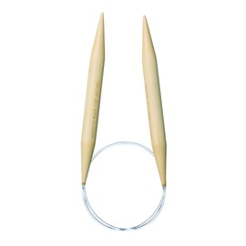 CLOVER Bamboo Circular Knitting Needles 24in/ No.17, 24"