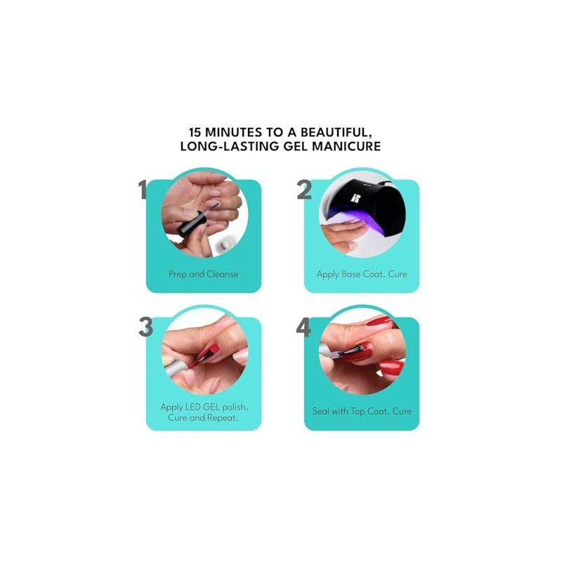 RC Red Carpet Manicure Esmalte de Uñas LED GEL Blockbuster