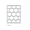 Hexagon Rectangle Frame Metal Die Cuts, Hexagon Rectangle Frame Cutting