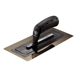 NELA Premium Black Edition Smoothing Trowel 280 x 120 mm Rustproof Smoothing Trowel Made in Germany