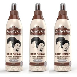 Sta-Sof-Fro Hair & Scalp Spray Comb Out Conditioner with Lanolin, Extra Dry, 3 Pack (11.84 Fl Oz (Pack of 3))
