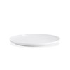 Kanwone Porcelain Dessert Salad Plate - 8 Inch, White, Microwave