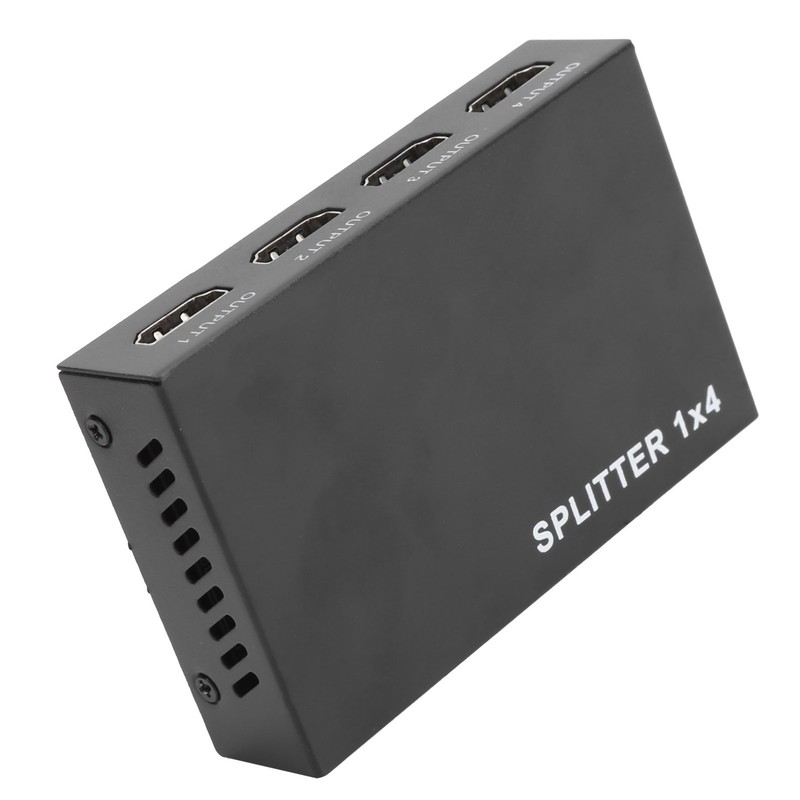 High Definition Multimedia Interface Splitter 3D 1080P 1‑in‑4‑out Amplifier