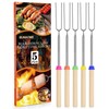 Marshmallow Roasting Sticks, Smores Stick for Fire Pit, 32 Inch