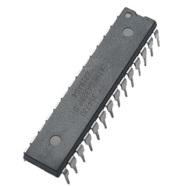 Bridgold 5pcs ATMEGA328P-PU 8-bit Microcontroller,4/8/16/32K Bytes in-System Programmable Flash,DIP-28.