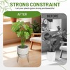 Yeomant 4PCS Iron Monstera Support, Uniquely Designed Plant Support Stakes