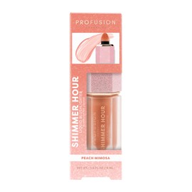 Profusion Cosmetics Shimmer Hour Liquid Blushlighter, Blendable Dewy Cheek Tint with Rich Pigment for a Radiant and Luminous Glow
