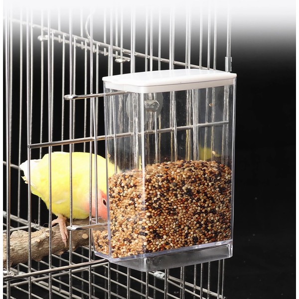 Automatic Bird Feeder,No Mess Bird Feeder,Bird Cage Feeder Bird Cage