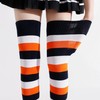 Kayhoma Extra Long Cotton Stripe Thigh High Socks USA Flag