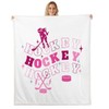 Feelyou Ice Hockey Plush Blanket Hockey Winter Sports Sherpa Blanket