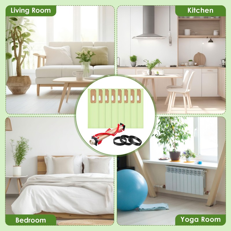 Landhoow 12 Pcs Brush Roller Compatible With Oreck XL Vacuum,
