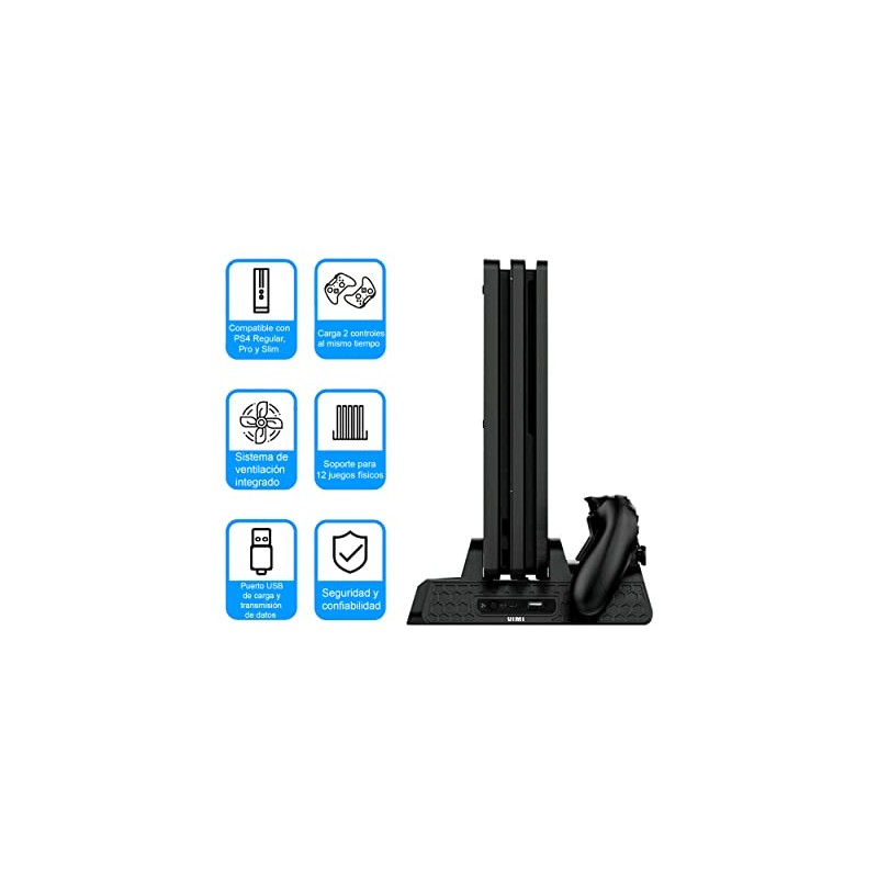 Vimi Base Enfriadora P4 Normal Pro Slim Carga Controles