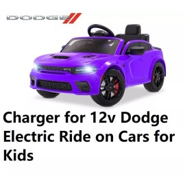 coming data charger power supply for 12v Dodge Kids Ride On electric ride on