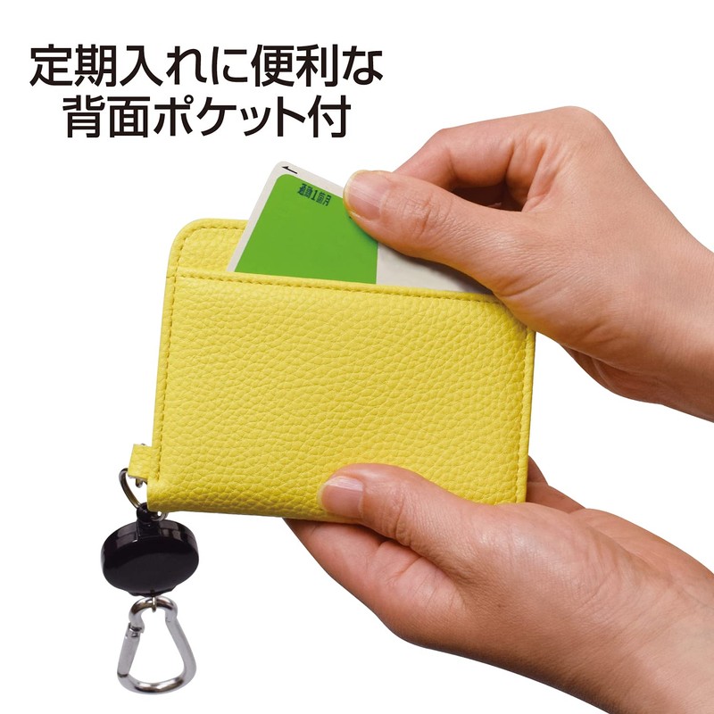 Fine FIN-980YE Compact Wallet with Reel Yellow