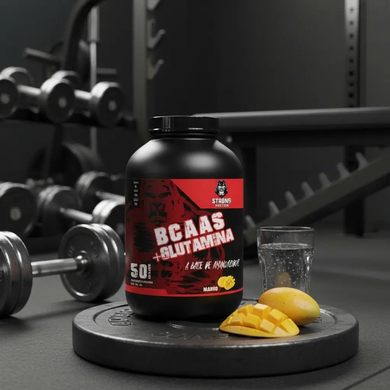 Bcaas Glutamina Strong Protein 1kg Varios Sabores