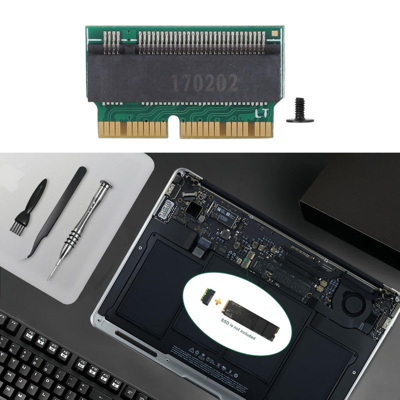 KSTE Hard Drive to NVME SSD Adapter Concerter Card for