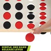 Backyard Hero Family Outdoor Game 3.5’ Oversized 4 in a
