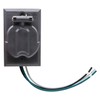 maierke AC 125V 15A Outdoor Lamp Post Grounded Convenience Outlet,Waterproof