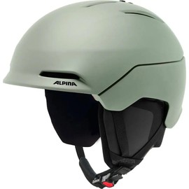 Alpina NAX Unisex Adult Ski Helmet, Willow Green Matt, 51-55