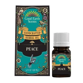 Soul Stcks Herbal Spell Oil 100% Pure Undiluted Natural Oil for Diffuser Relaxation Meditation Therapeutic Grade Aromatherapy Oil Skin Care (Peace)