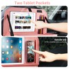 LUCMO Car Backseat Organizer with Tablet Holder,6 Storage Pockets Car