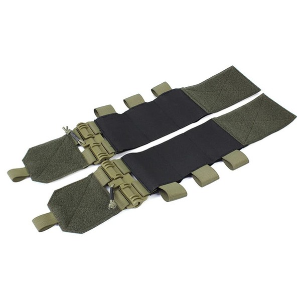 Elastic Vest Cummerbund Tactical Quick Release Mounting Strap with 3