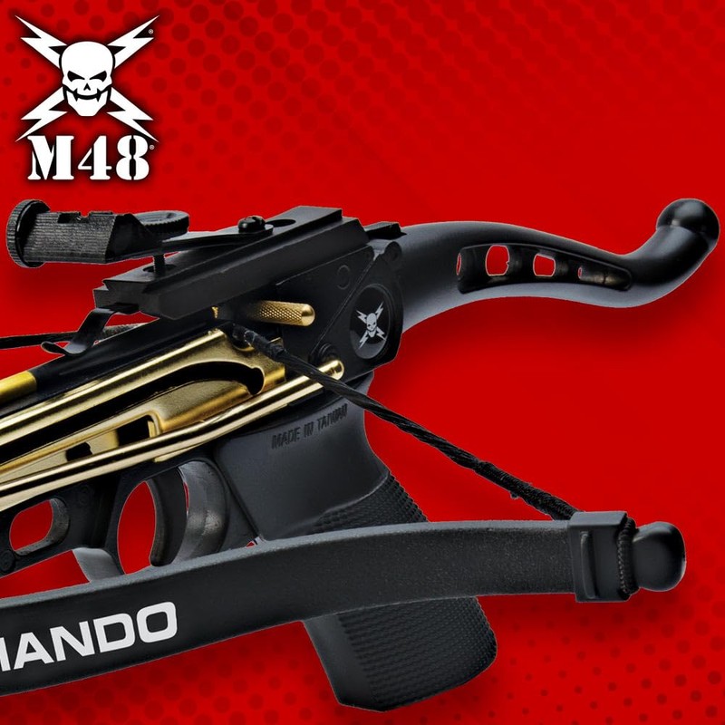 M48 Kommando® 80-LB Crossbow | Durable Fiberglass Limb | Aluminum