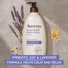 Aveeno Stress Relief Moisturizing Body Lotion with Lavender Scent, to