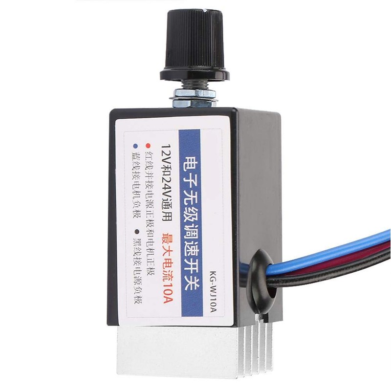 Universal DC 12V/24V Motor Controller Switch for Car Truck Fan