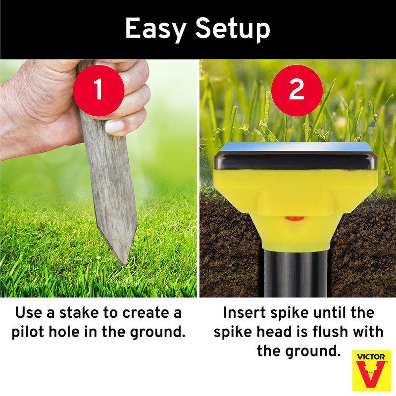 Victor M9014 Solar Powered Sonic Spike