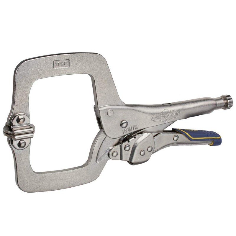IRWIN VISE-GRIP Welding Pliers, Fast Release, C-Clamp with Swivel Pads,