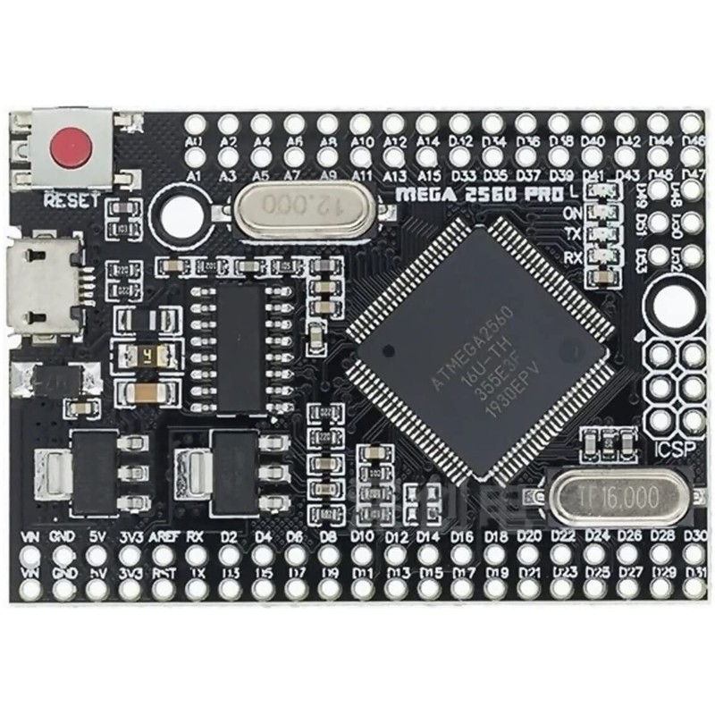 Arduino Mega 2560 Pro Mini Board with CH340, ATMEGA2560-16AU, Male