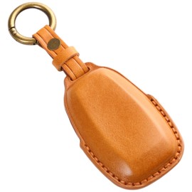 [smasol] Subaru Key Case, Cross Trek Key Cover, Forester Key Cover, Revogue Impreza Key Case, Genuine Leather, 3 Buttons, Trunk Button, Men's, Women's, Subaru Levorg Key Case, Forester Key Case (3D