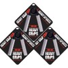 Heavy Grips Hand Grippers - Set of 3 Non-Slip -