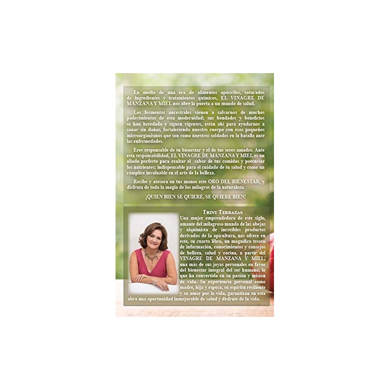 Libro Vinagre Manzana Oro Bienestar Salud Belleza Cocina
