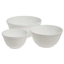 Mosser Glass Milk Glass Mixing Bowl Set
