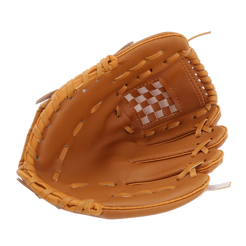 Baseball Glove Ergonomic PU Leather Baseball Mitts Softness Professional Baseball