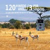 4K 60MP WiFi Trail Camera Night Vision Waterproof Hunting Camera