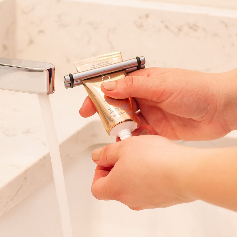 Zeroth Designs Toothpaste Tube Squeezer Roller Dispenser Lightweight Aluminum -