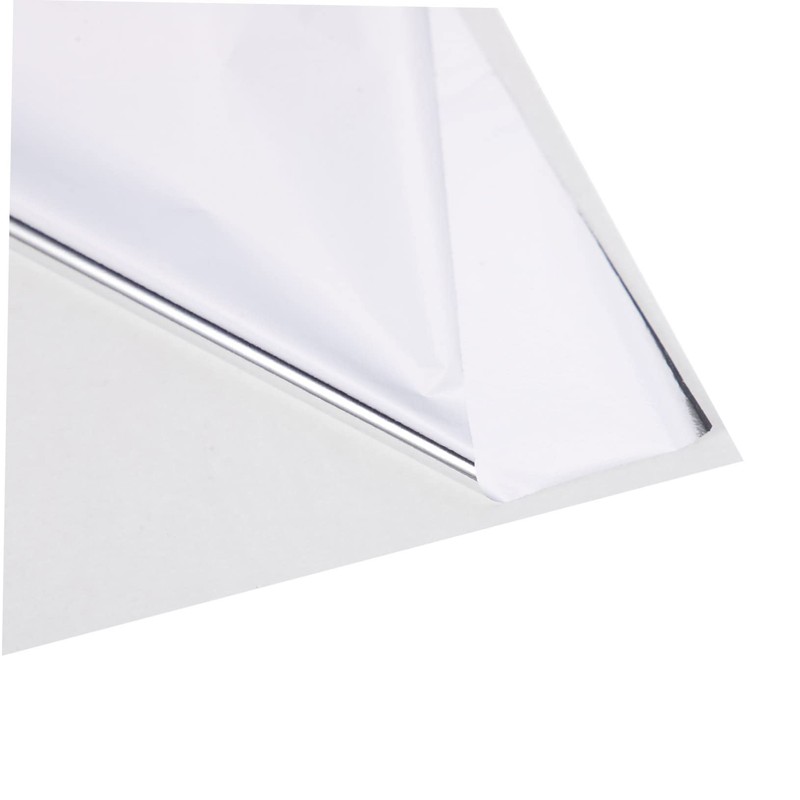 jojofuny 200 Sheets Heat Transfer Foil Silver Gold Craft Heat
