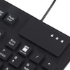 Keyboard 108 Key Spanish USB Wired Portable Foldable Quiet Waterproof
