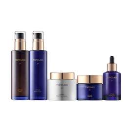 Charmzone Top Class 7th Generation Lifting Basic Set 5-Piece (Skin + Lotion + Lifting Cream + Bounce Cream + Ampoule) / 참존 탑클래스 7세대 리프팅 기초세트 5종(스킨+로션+리프팅크림+바운스크림+앰플)