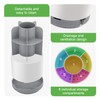 GFWARE Toothbrush Holders for Bathrooms - White Rotating Kids Electric